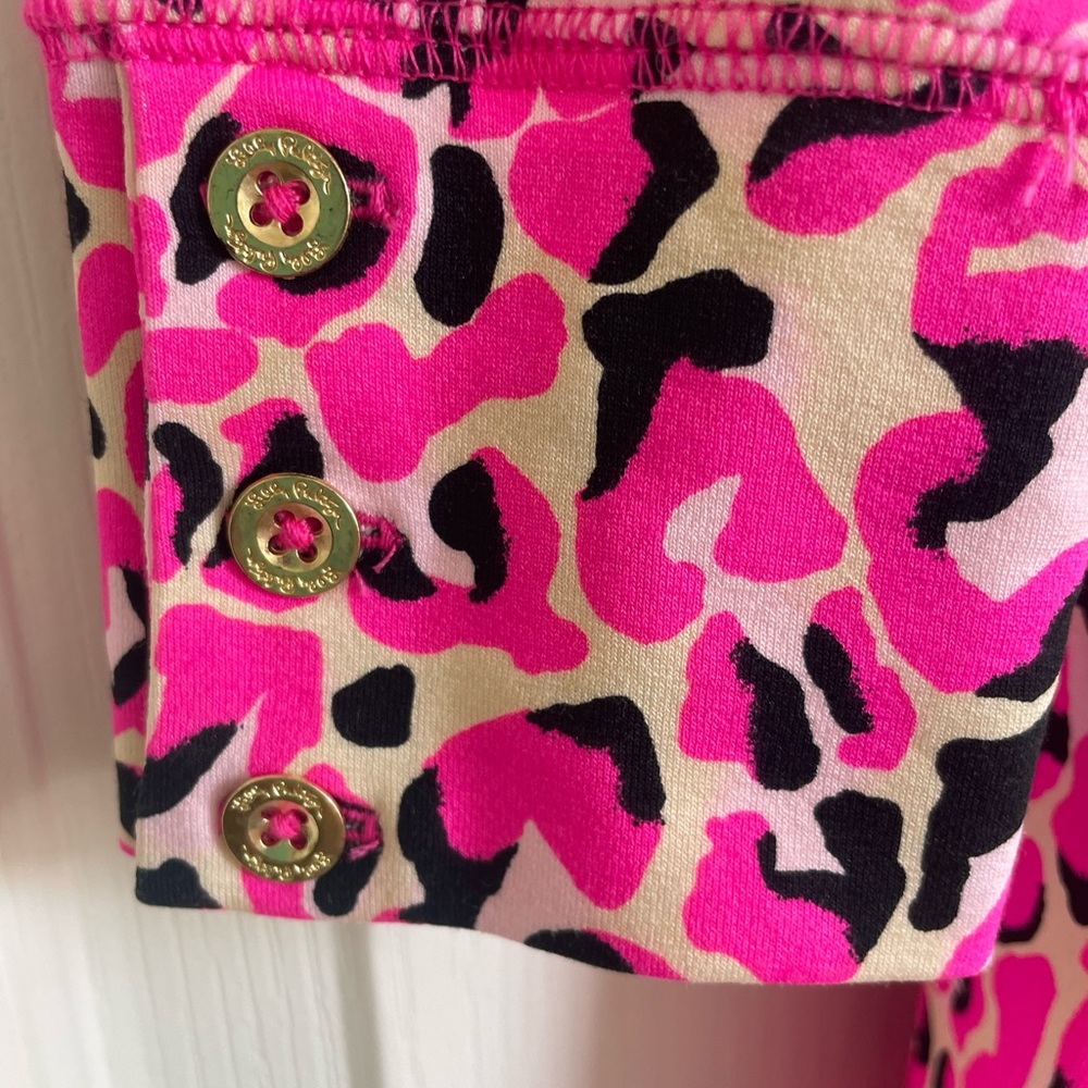 Lilly Pulitzer UPF 50+ Sophie Dress Pink My Favorite Spot XS Stretch Com… - Picture 13 of 15